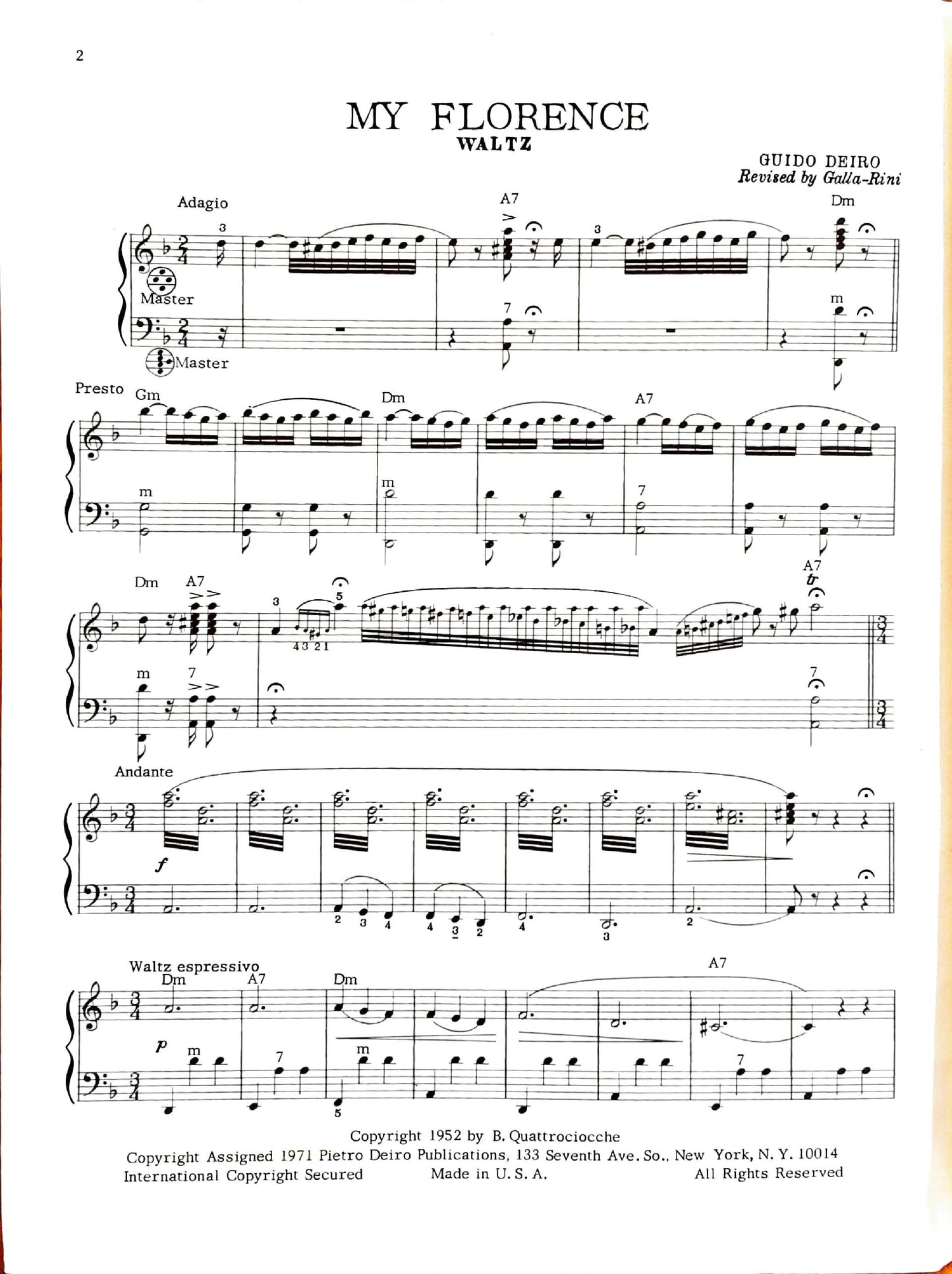 My Florence Waltz