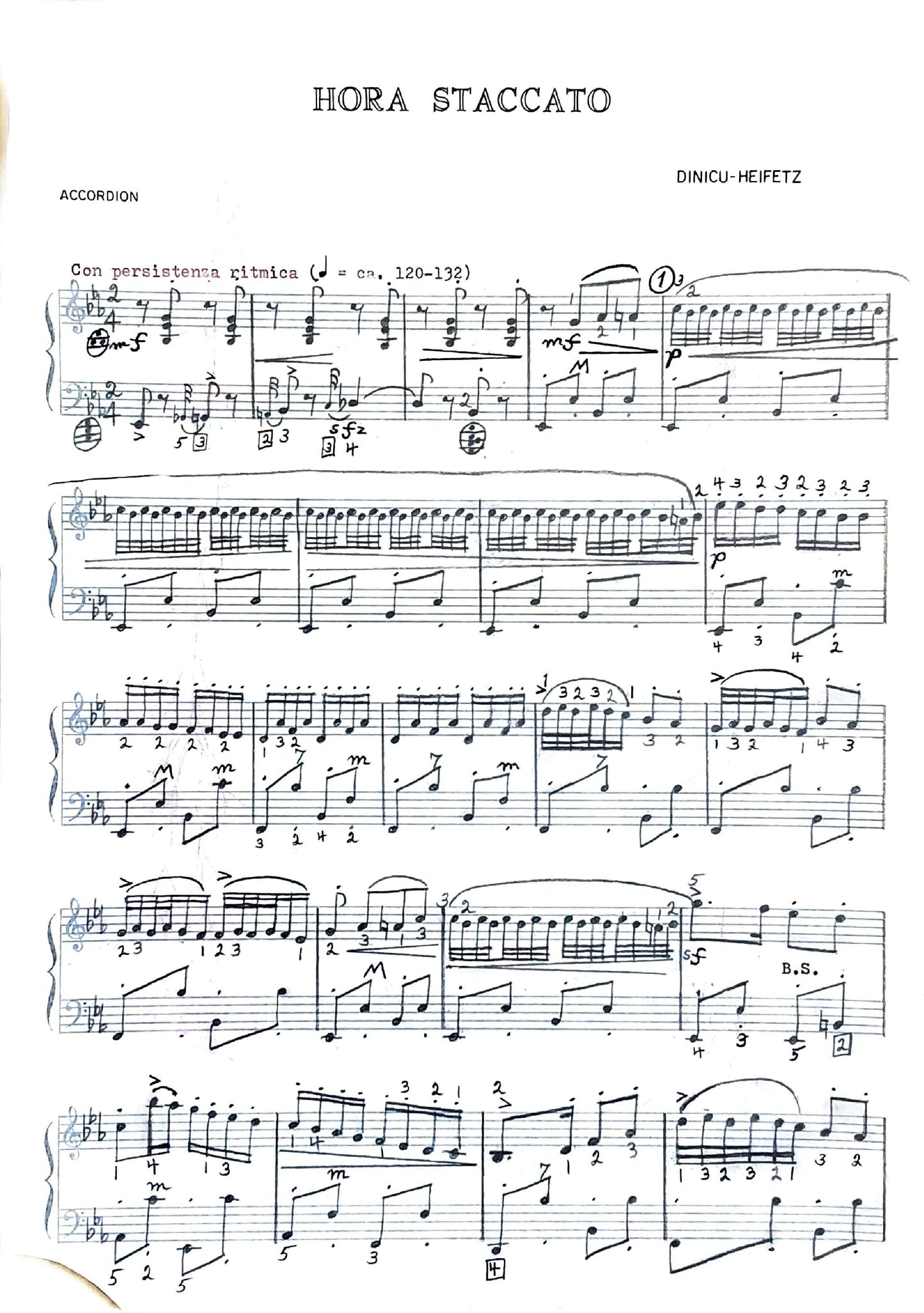 Hora Staccato