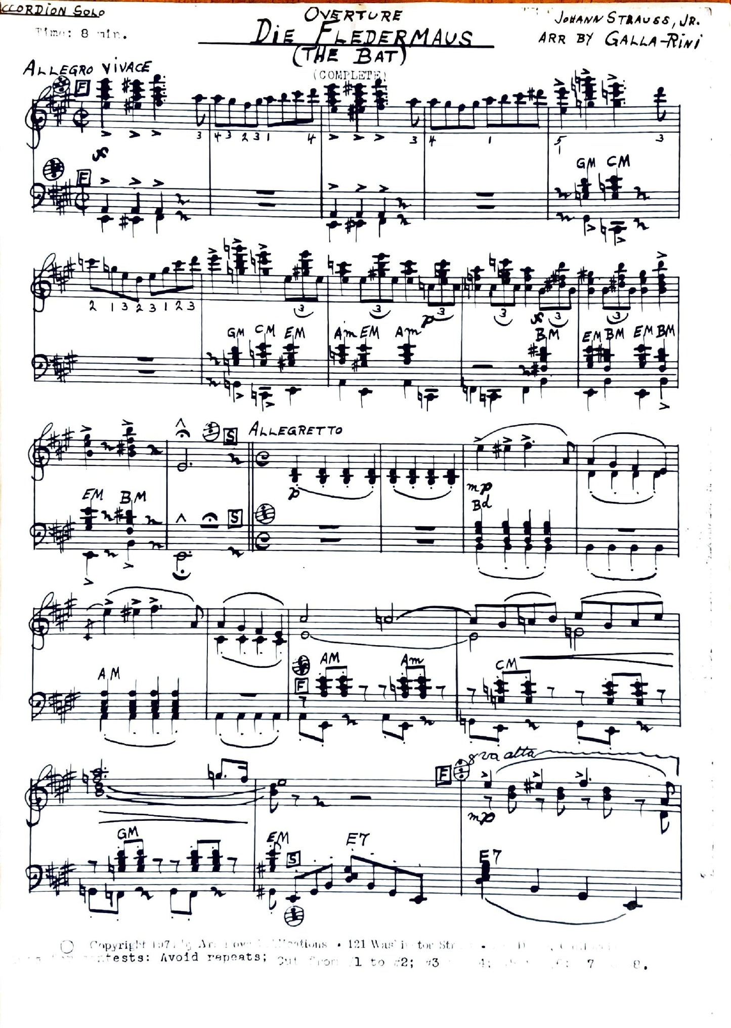 Bat, The (Die Fledermaus)