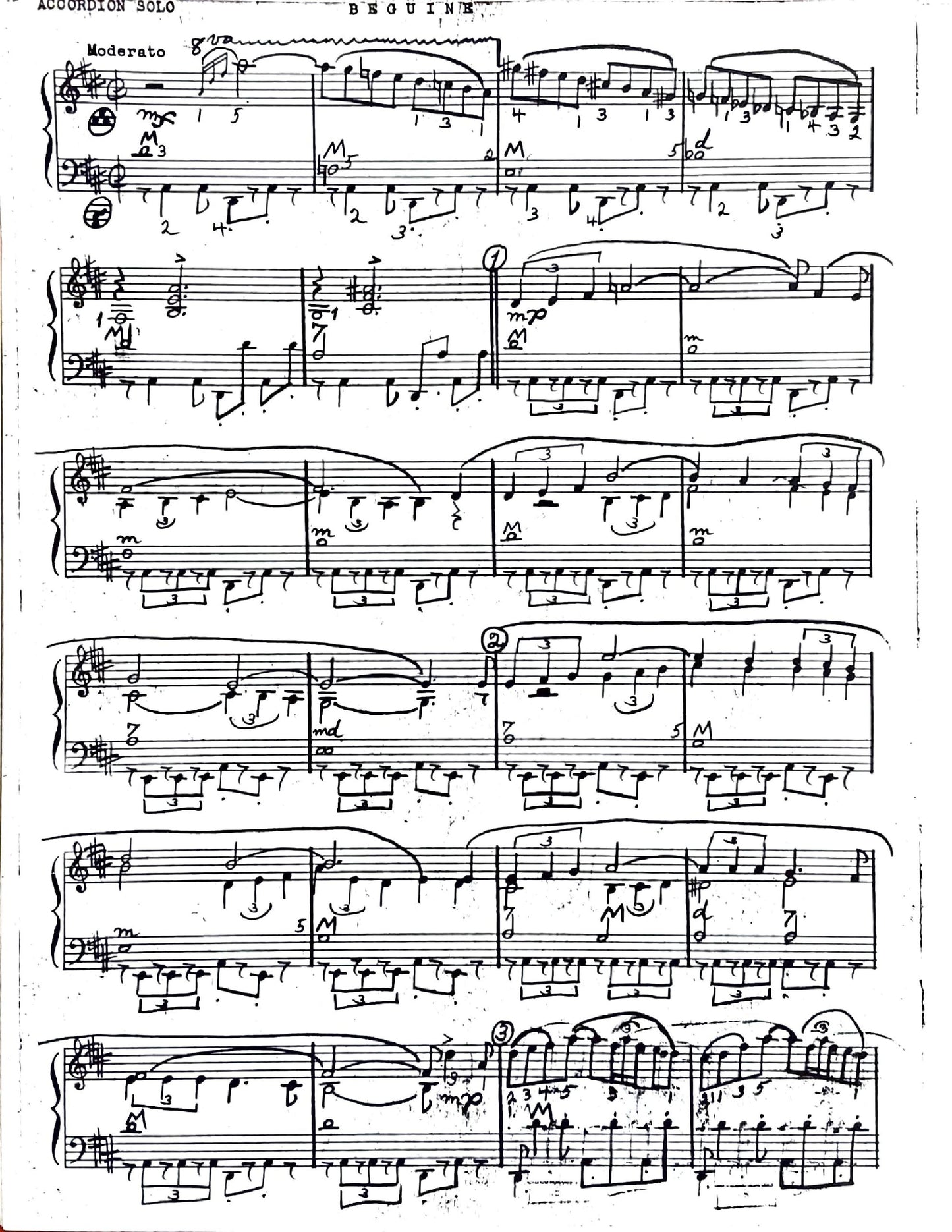 Begin the Beguine (Solo)