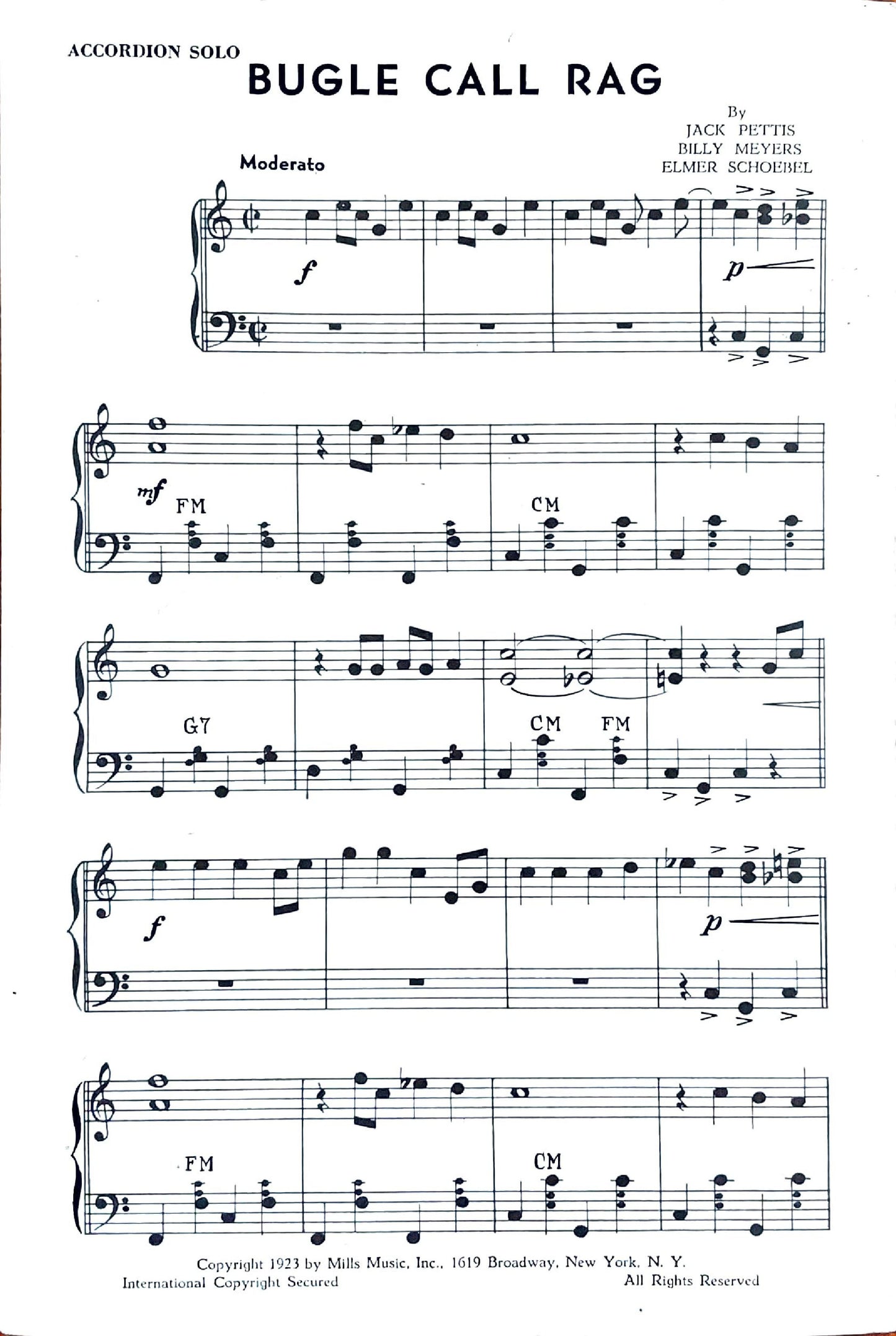 Bugle Call Rag (Solo)