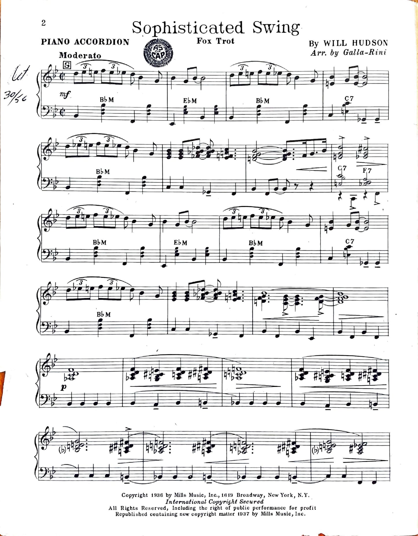 Shopisticated Swing (Solo)