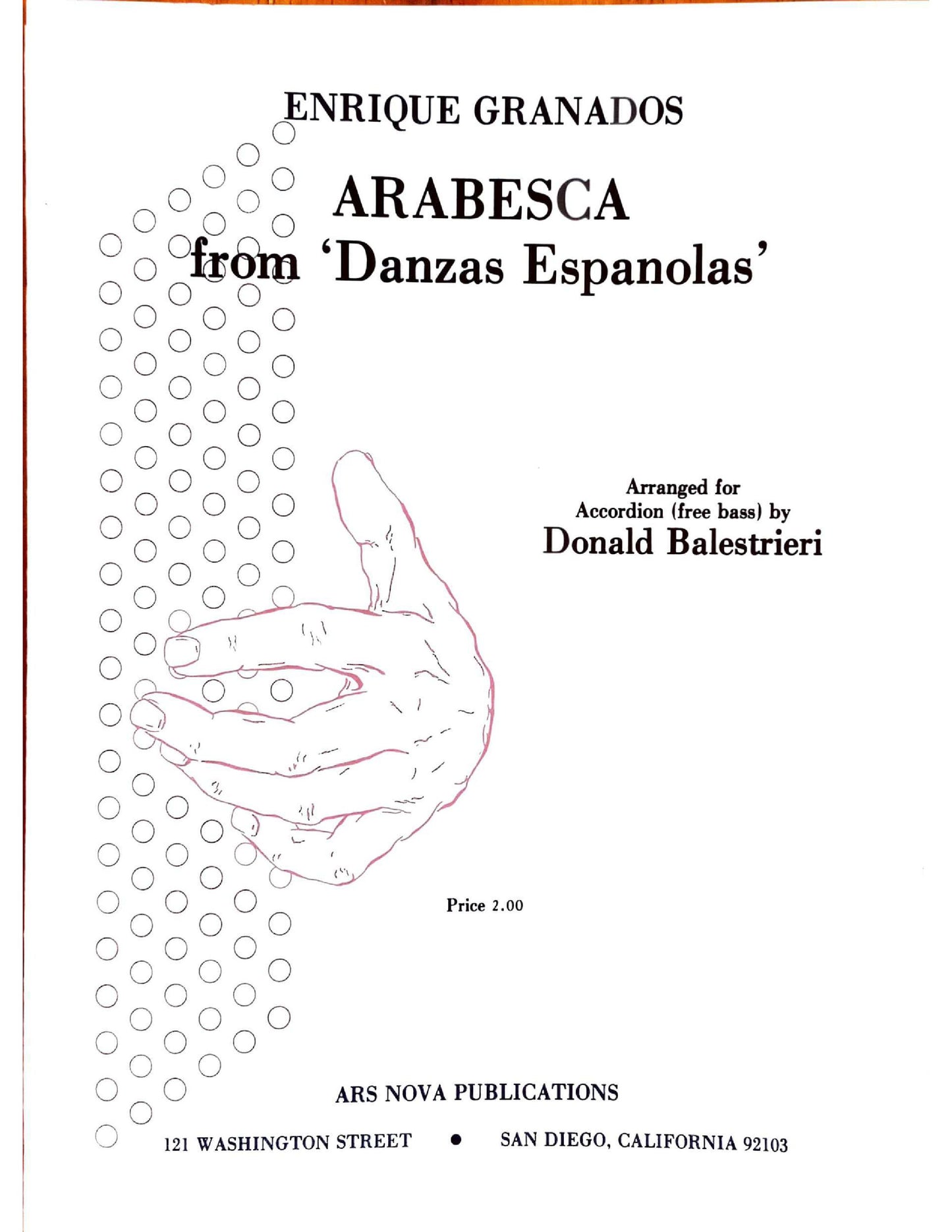 Arabesca from "Danzas Espanolas"