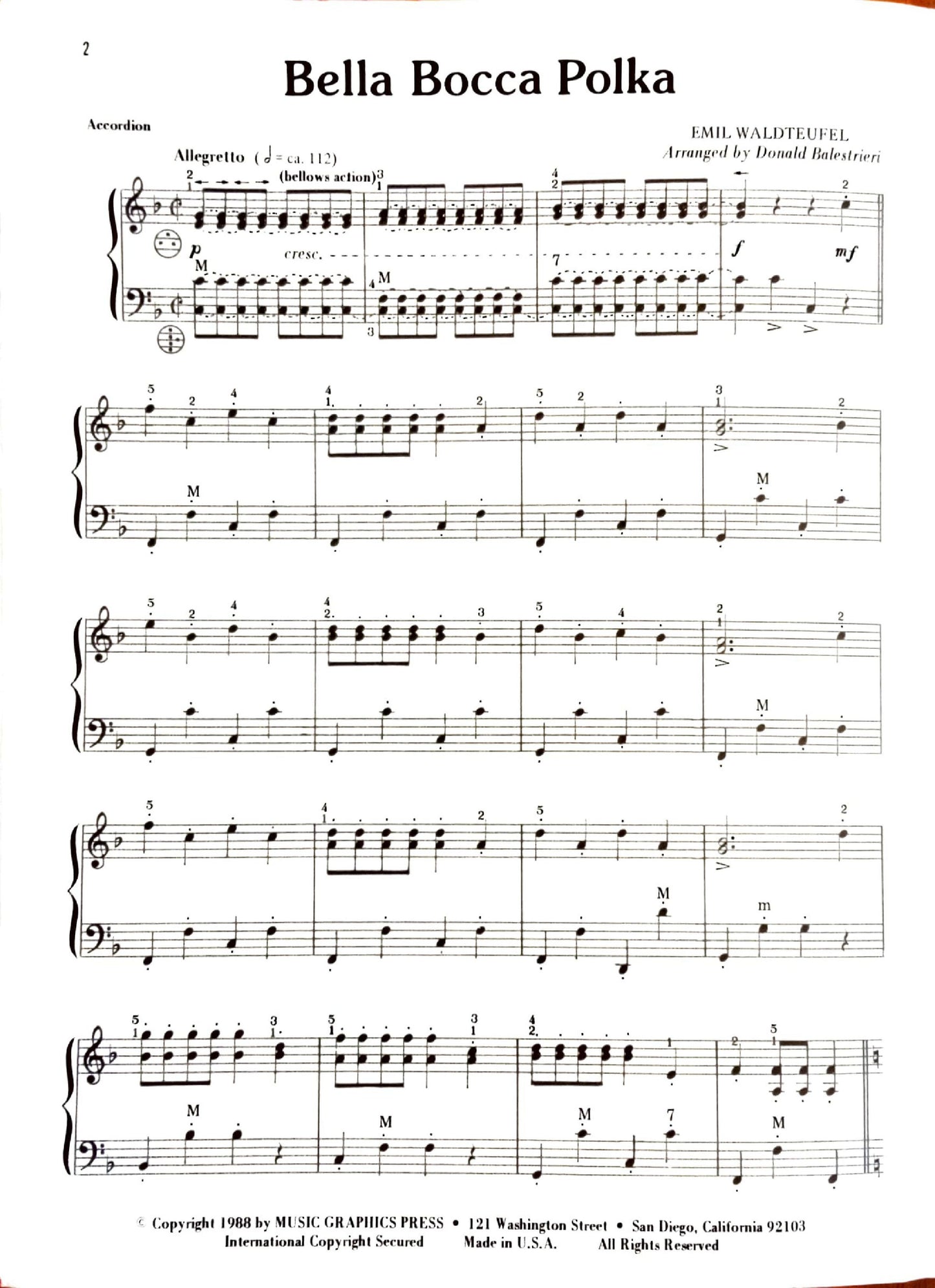 Bella Bocca Polka