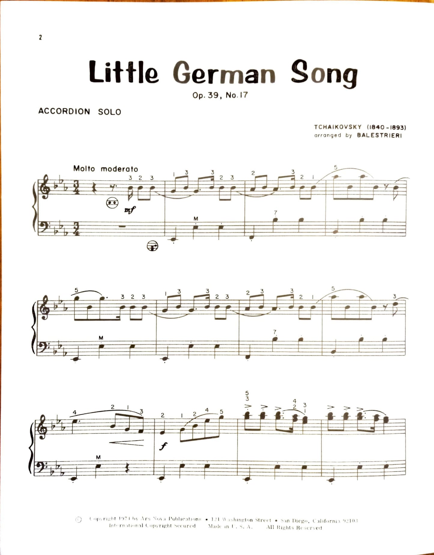 Little German Song