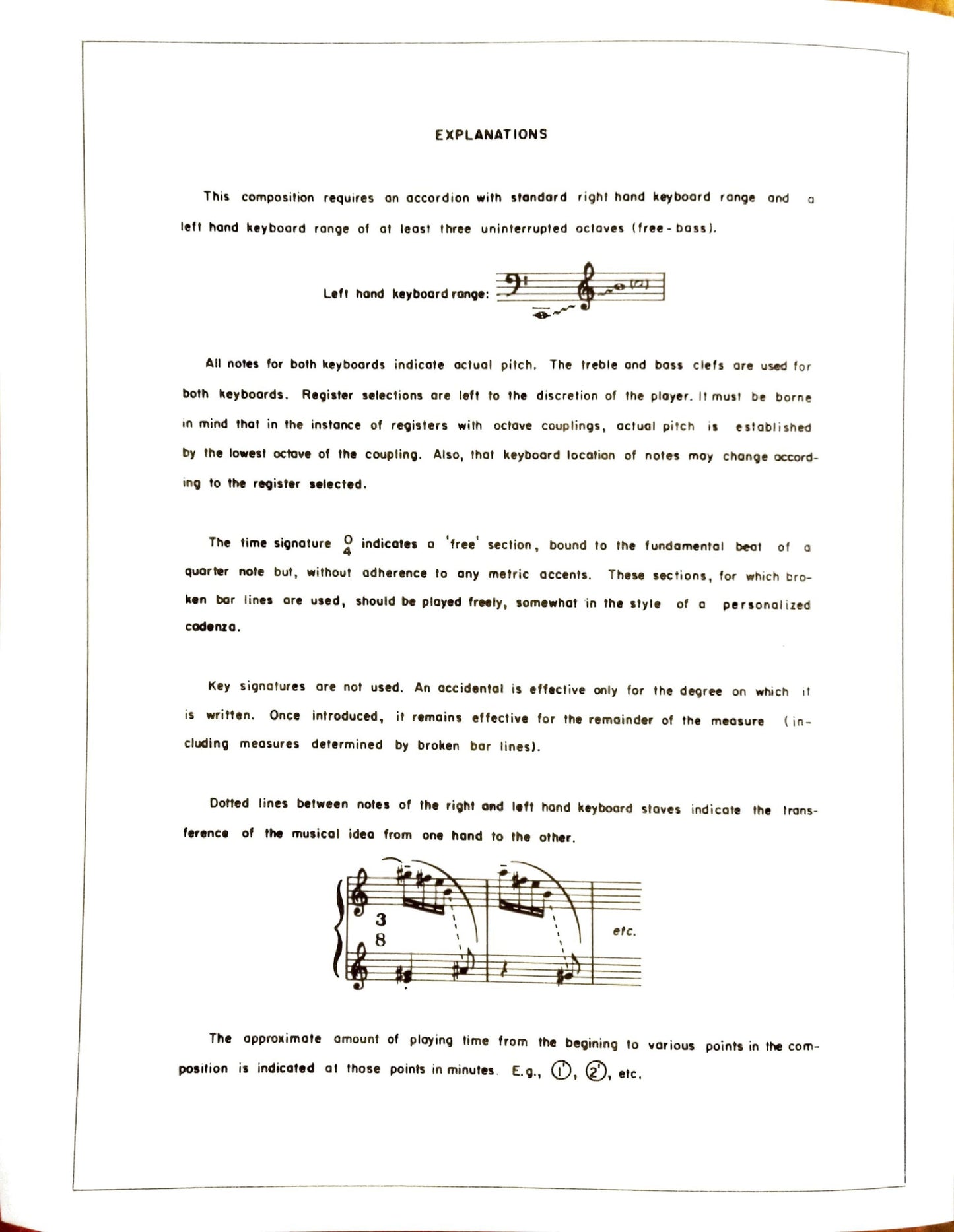 Sonata No. 1 in One Movement