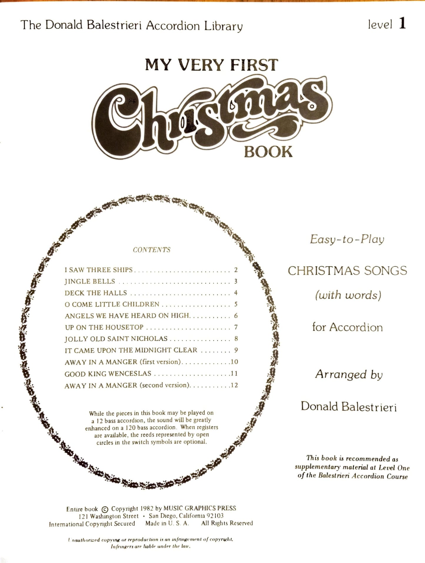 My Very First Christmas Book