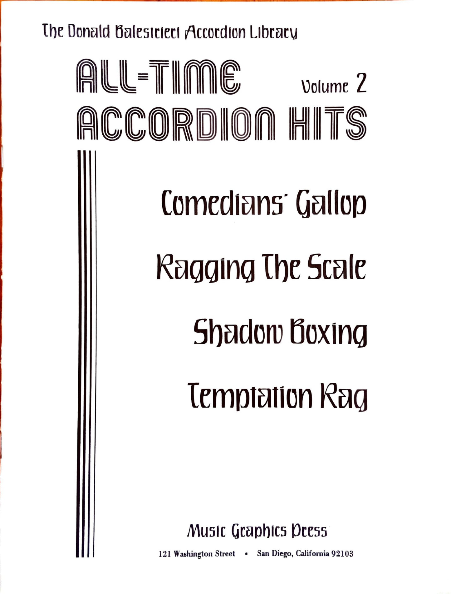 All-Time Accordion Hits - Volume 2