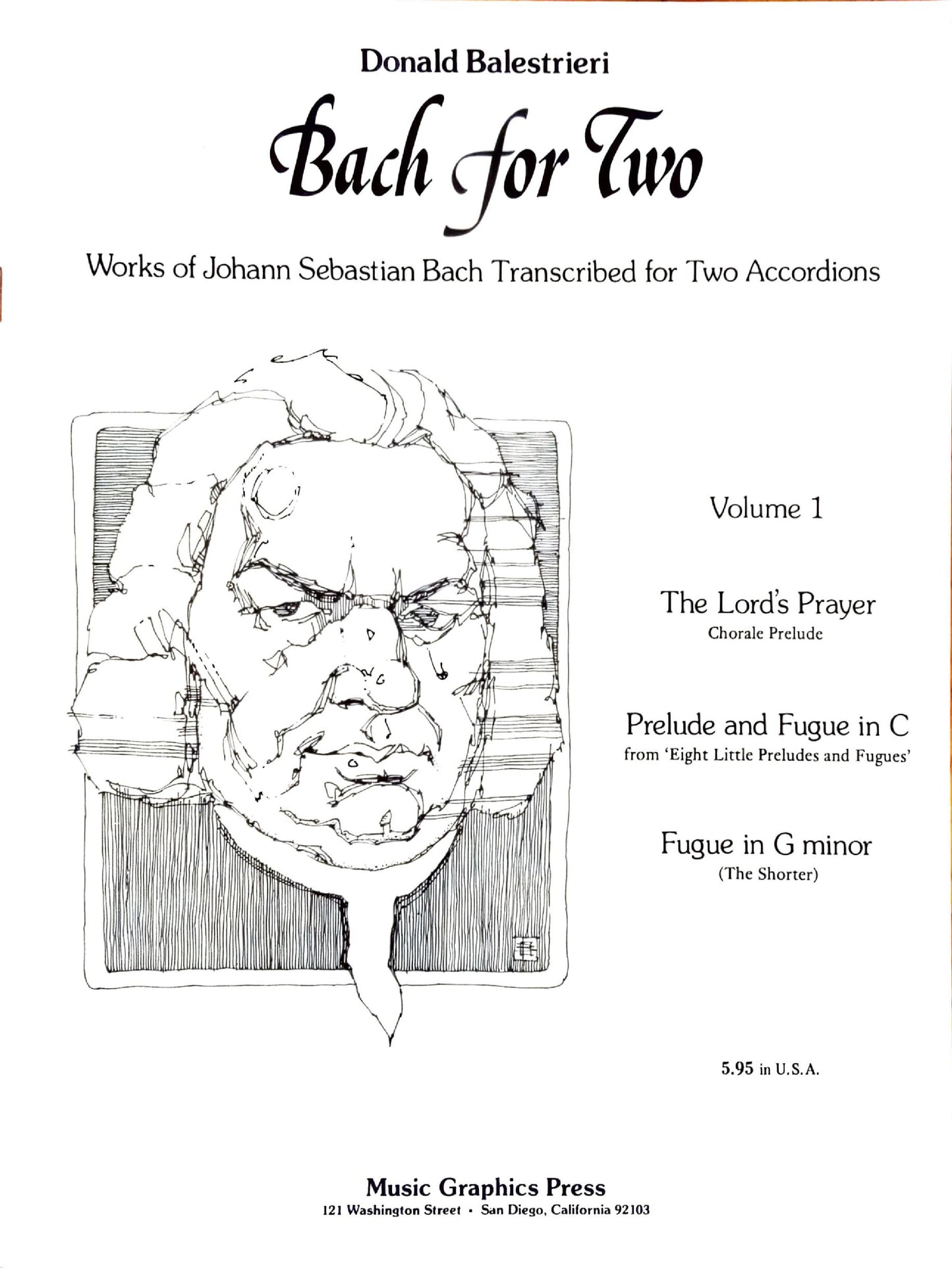 Bach for Two - Volume 1