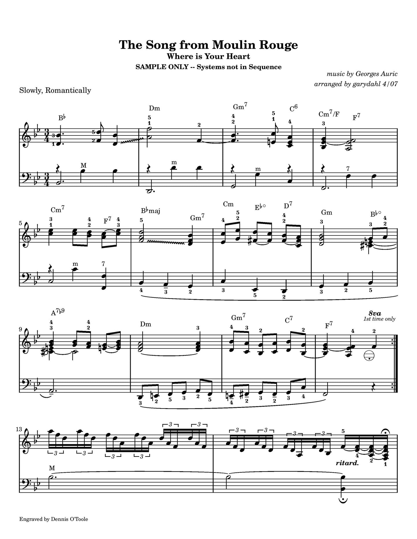 The Song From Moulin Rouge