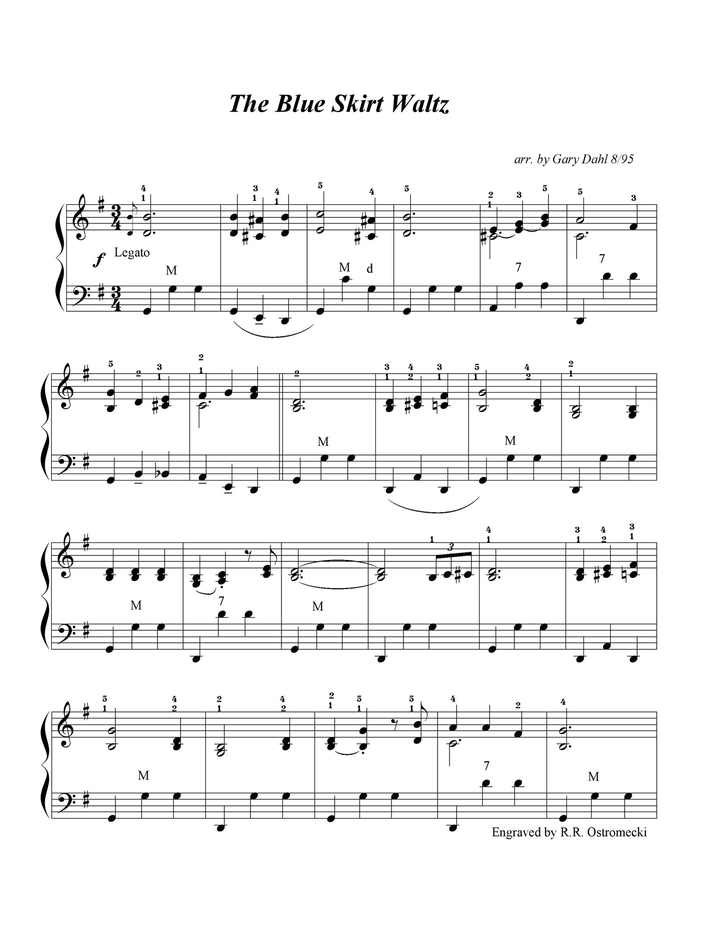 The Blue Skirt Waltz