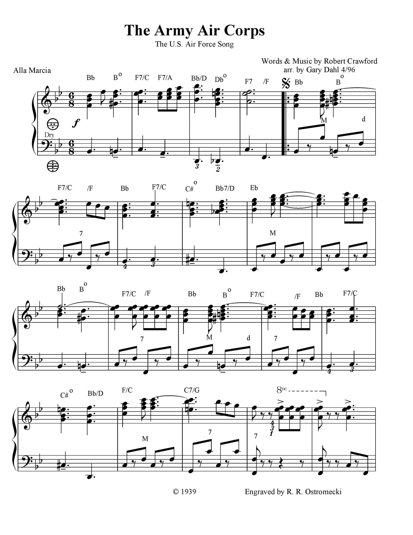 Air Force Song (The Army Air Corps)