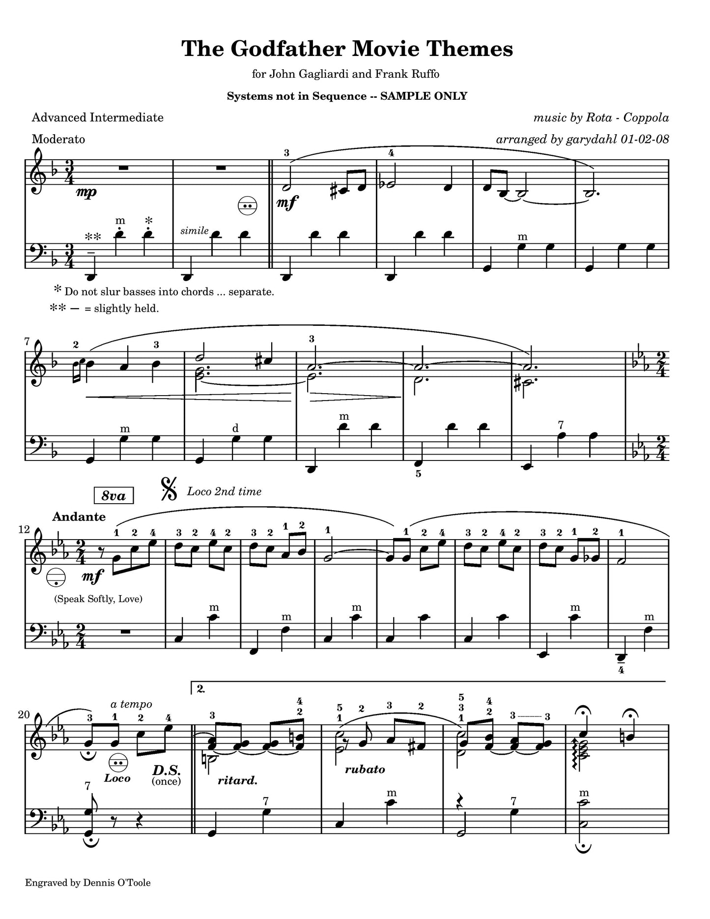 The Godfather Movie Themes (Intermediate)