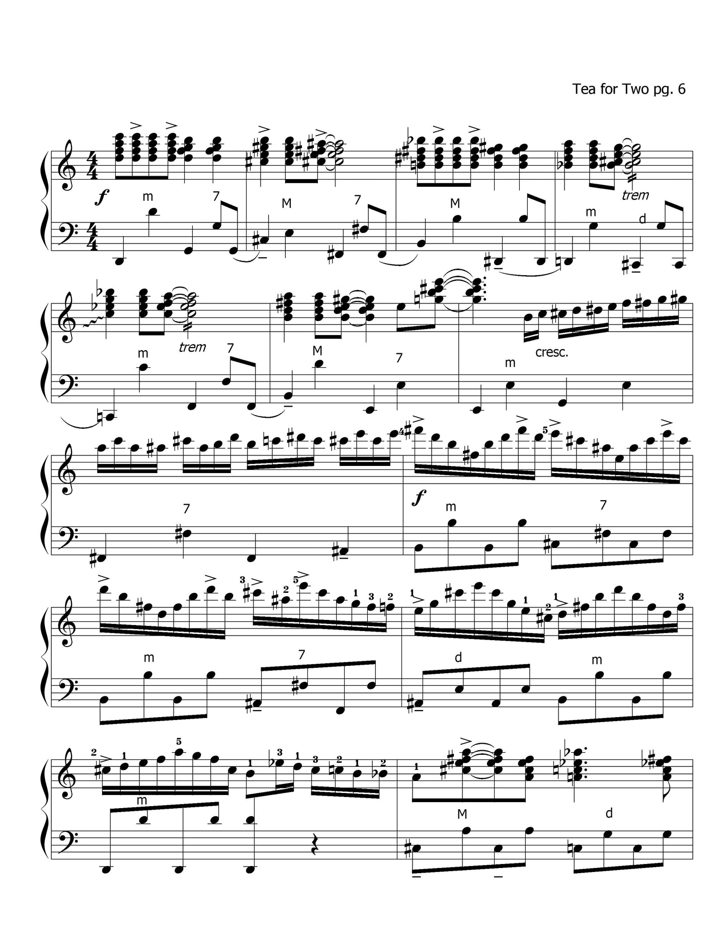 Tea for Two (Virtuoso Grade)