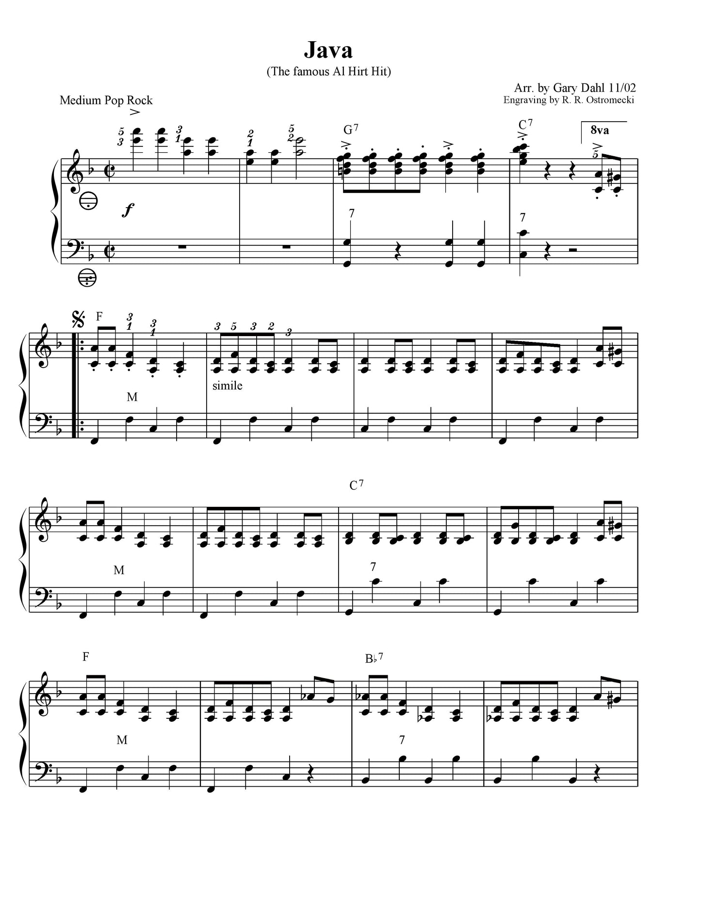 Java (Famous Al Hirt Hit)