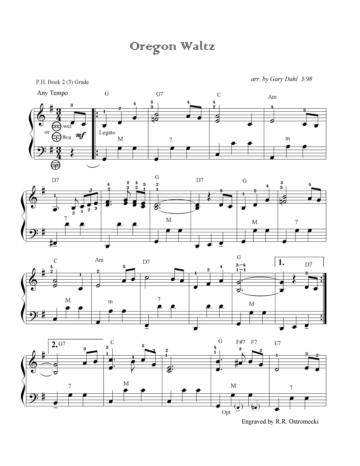Oregon Waltz
