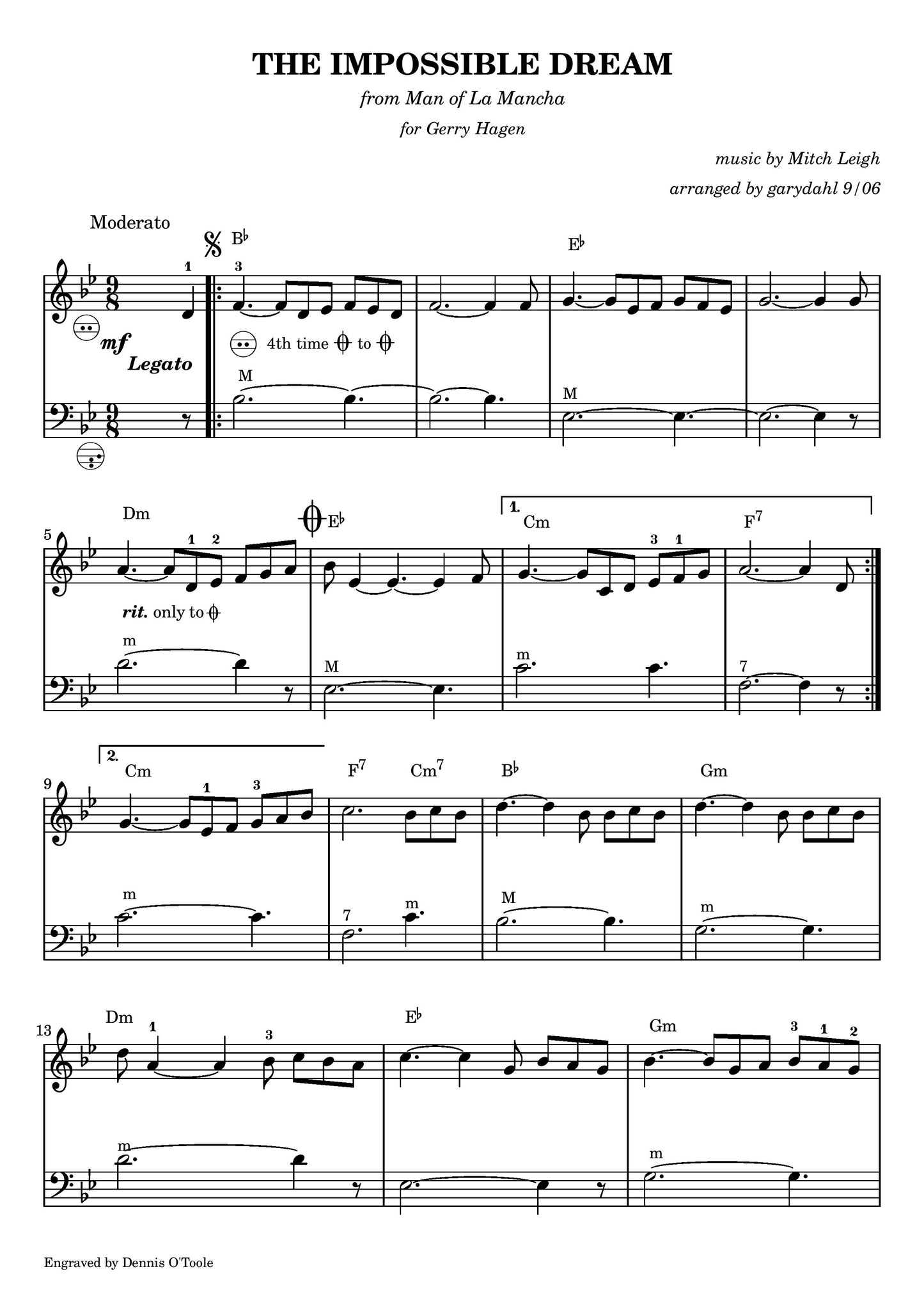 The Impossible Dream (from Man of La Mancha)