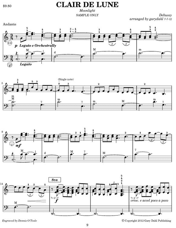 Favorite French Standards eBook accordion arrangements by Gary Dahl
