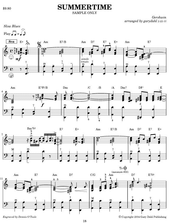 The American Songbook eBook accordion arrangements by Gary Dahl