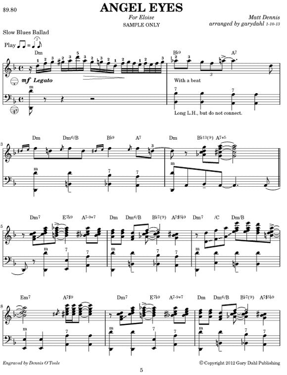 The American Songbook eBook accordion arrangements by Gary Dahl