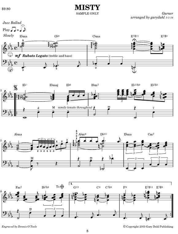 The American Songbook eBook accordion arrangements by Gary Dahl