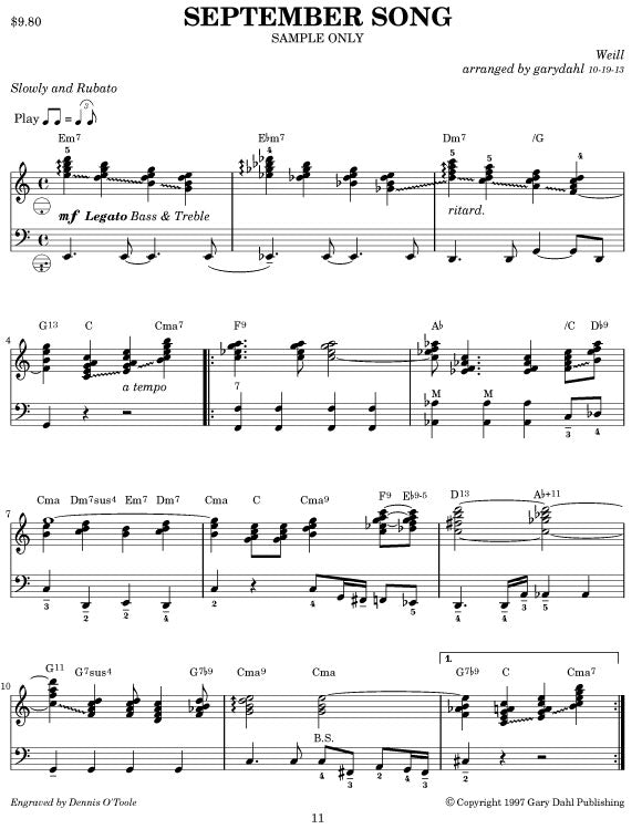 The American Songbook eBook accordion arrangements by Gary Dahl