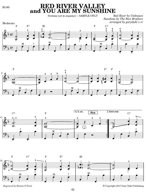 Favorite Waltzes and Polkas eBook accordion arrangements by Gary Dahl