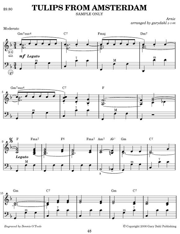 Favorite Waltzes and Polkas eBook accordion arrangements by Gary Dahl