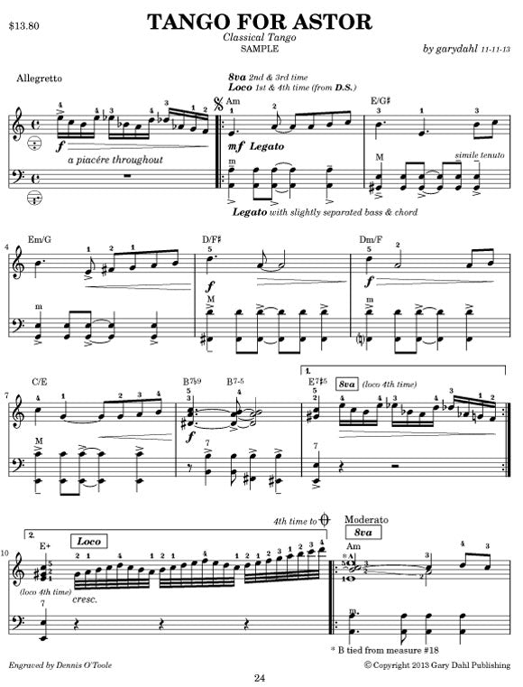 Easy Listening Variety Collection #5 eBook accordion arrangements by Gary Dahl