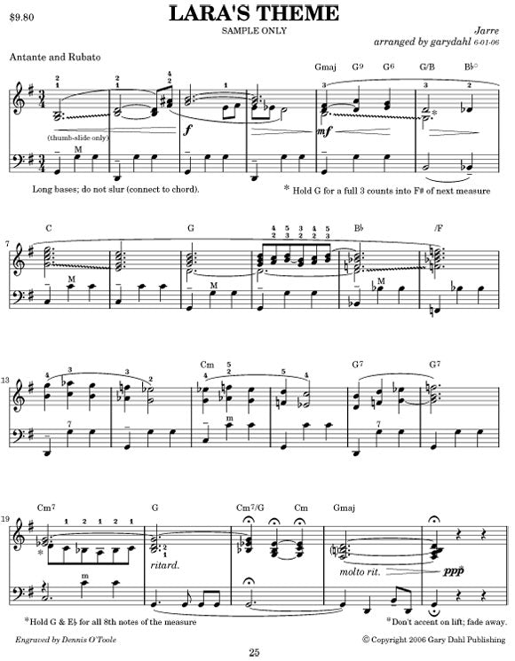 Easy Listening Variety Collection #6 eBook accordion arrangements by Gary Dahl