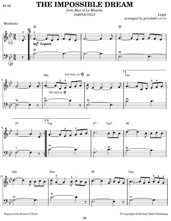 Easy Listening Variety Collection #6 eBook accordion arrangements by Gary Dahl