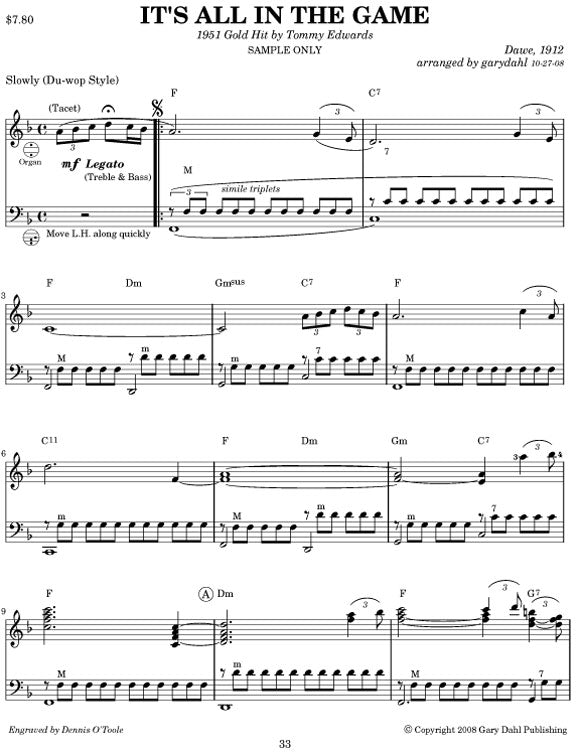 Easy Listening Variety Collection #6 eBook accordion arrangements by Gary Dahl