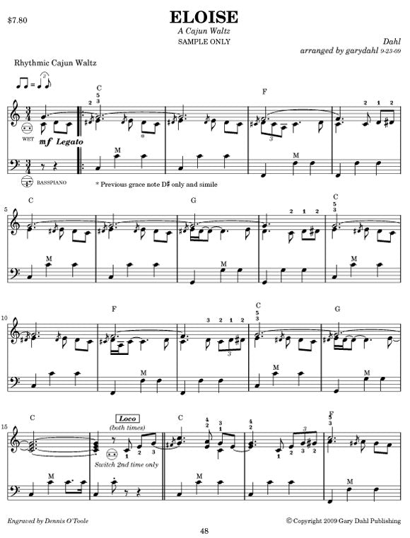 Easy Listening Variety Collection #6 eBook accordion arrangements by Gary Dahl