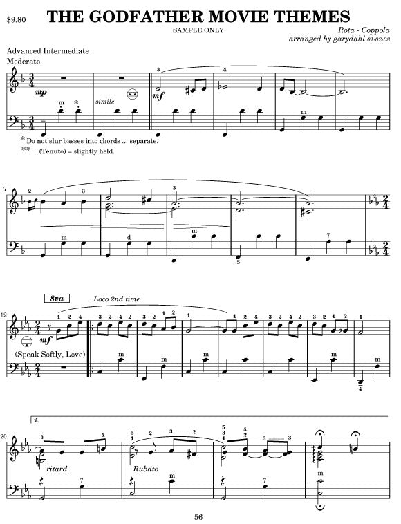 Easy Listening Variety Collection #6 eBook accordion arrangements by Gary Dahl