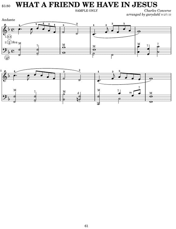 Easy Listening Variety Collection #6 eBook accordion arrangements by Gary Dahl