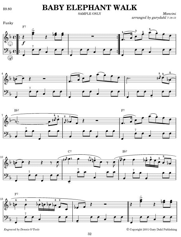 Easy Listening Variety Collection #6 eBook accordion arrangements by Gary Dahl