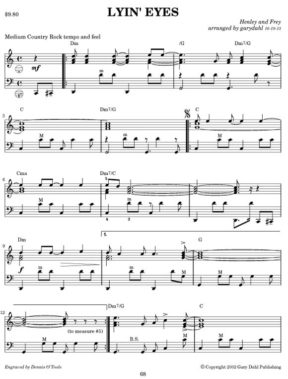 Easy Listening Variety Collection #6 eBook accordion arrangements by Gary Dahl