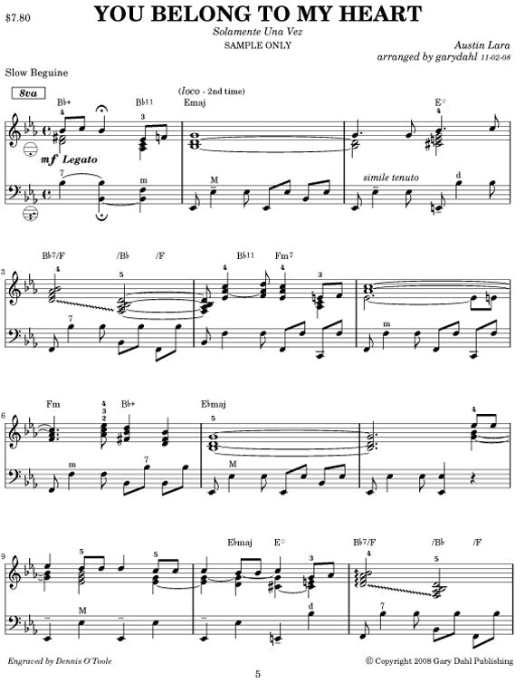 Easy Listening Variety Collection #6 eBook accordion arrangements by Gary Dahl