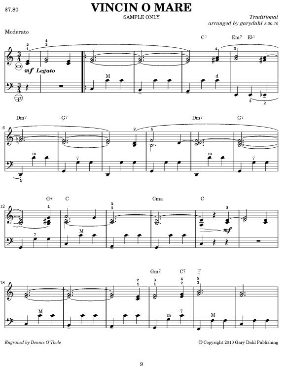 Easy Listening Variety Collection #6 eBook accordion arrangements by Gary Dahl