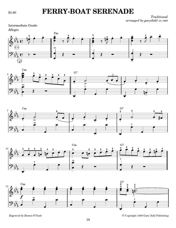 Italian Spectacular eBook accordion arrangements by Gary Dahl