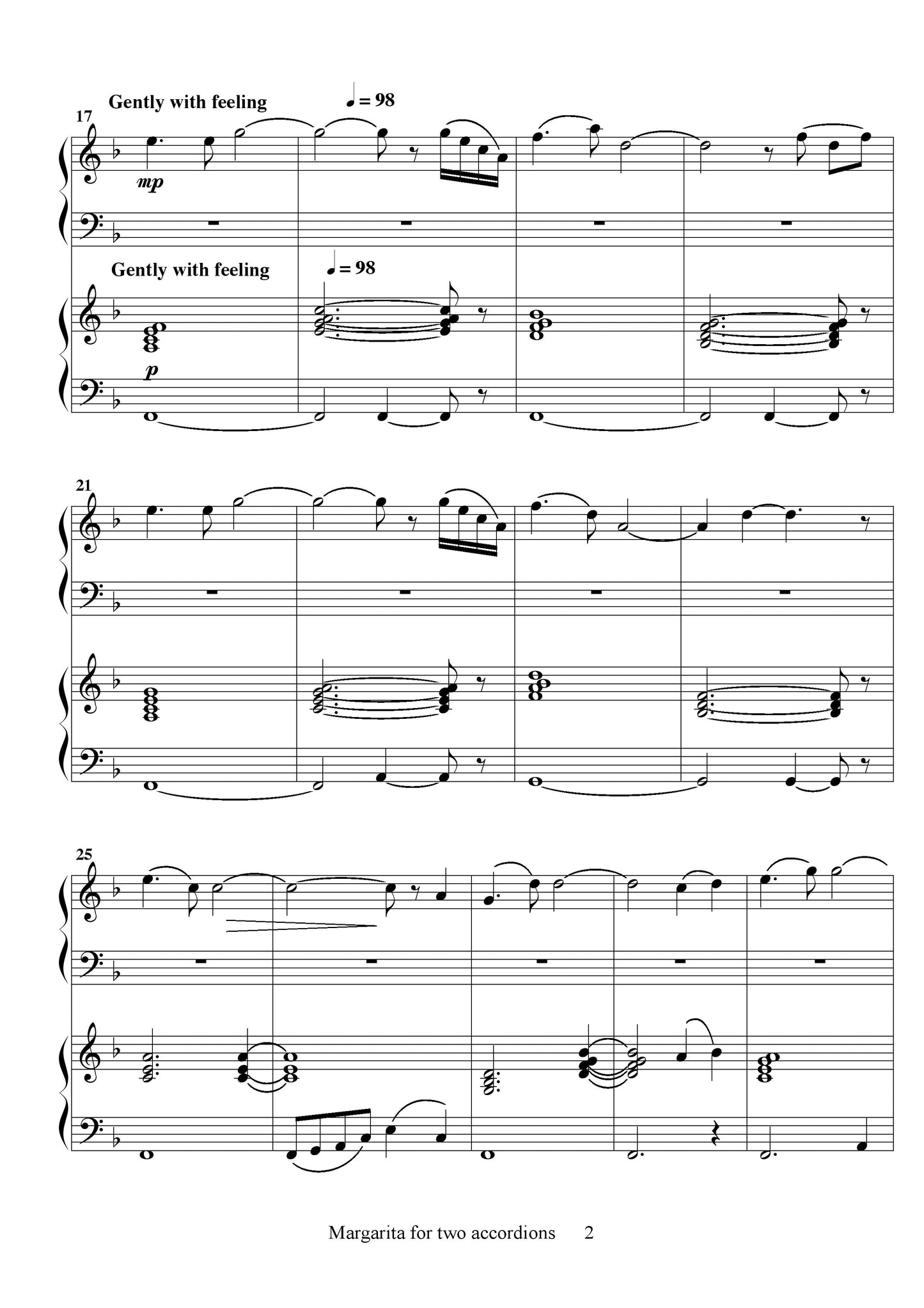 Margarita - accordion duet