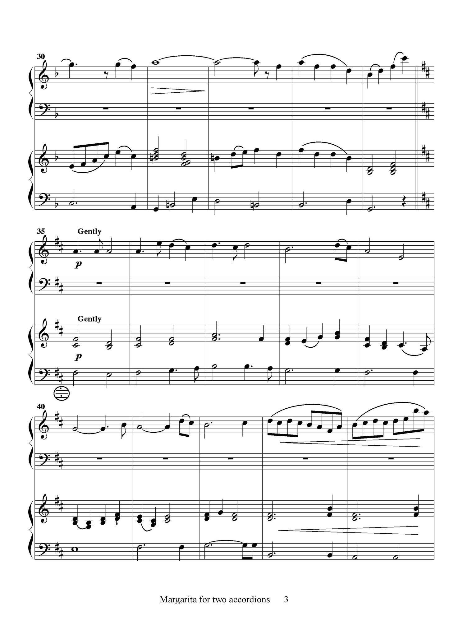 Margarita - accordion duet