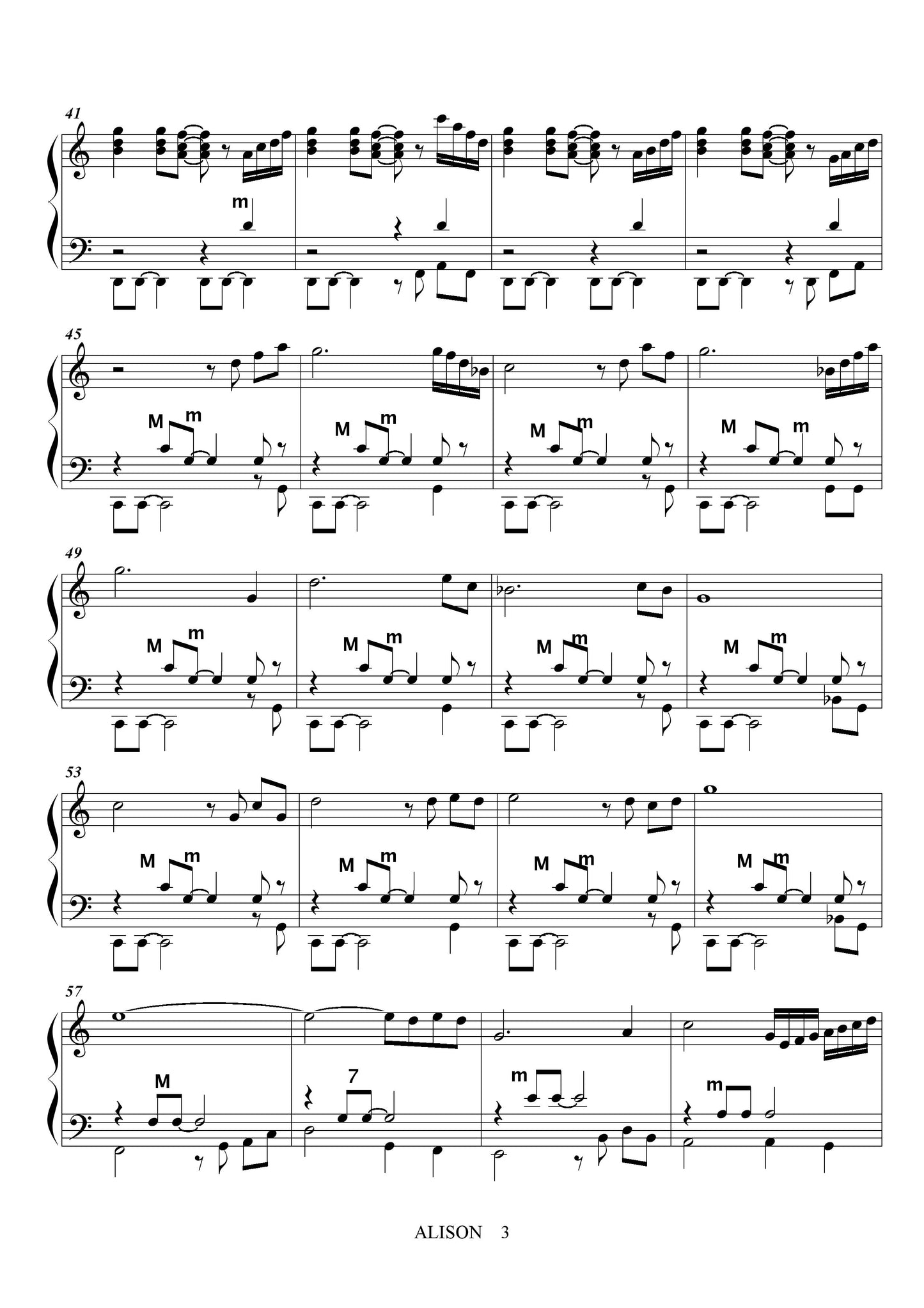 Alison (solo accordion)