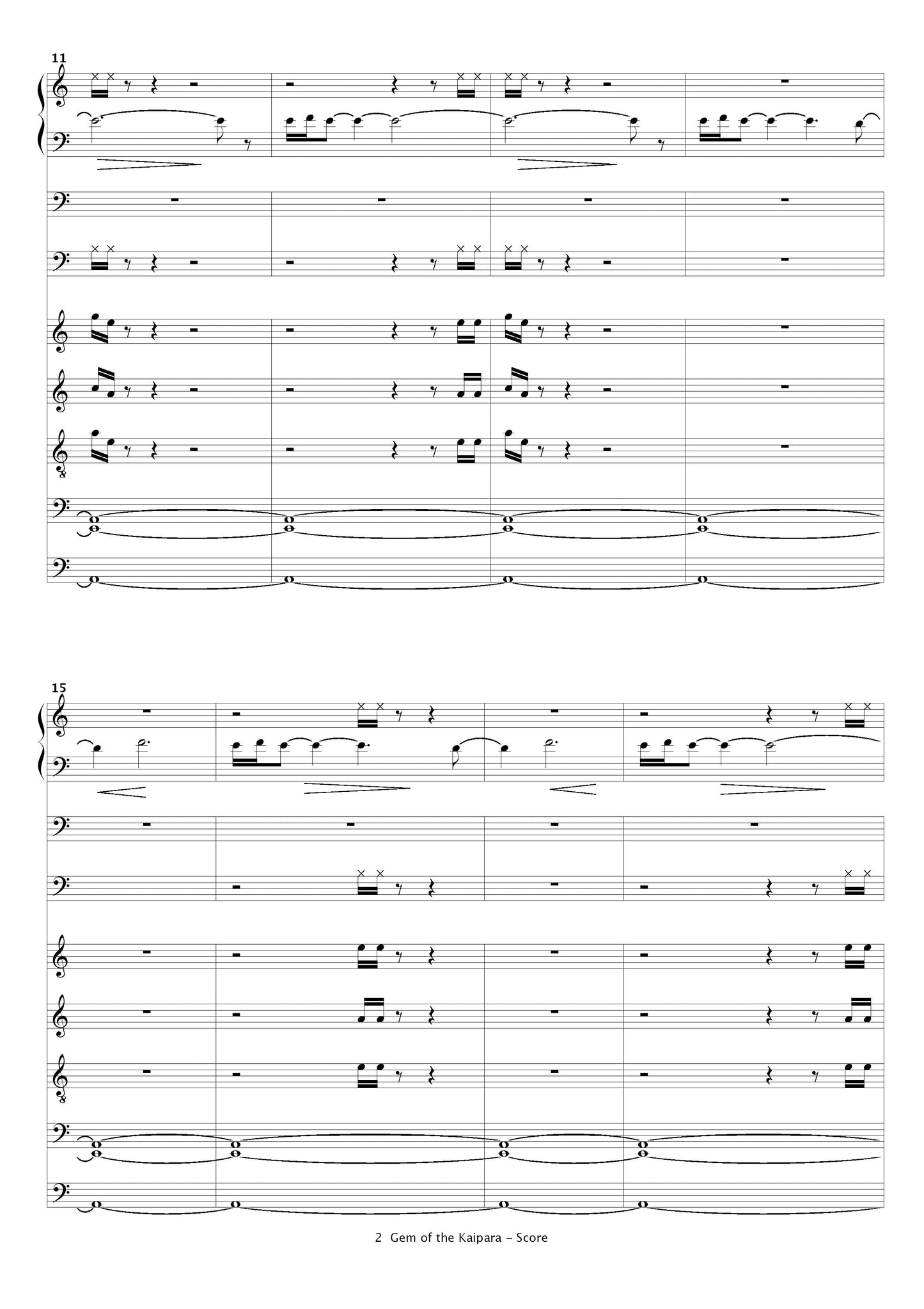Gem of the Kaipara (for solo accordion and accordion ensemble)