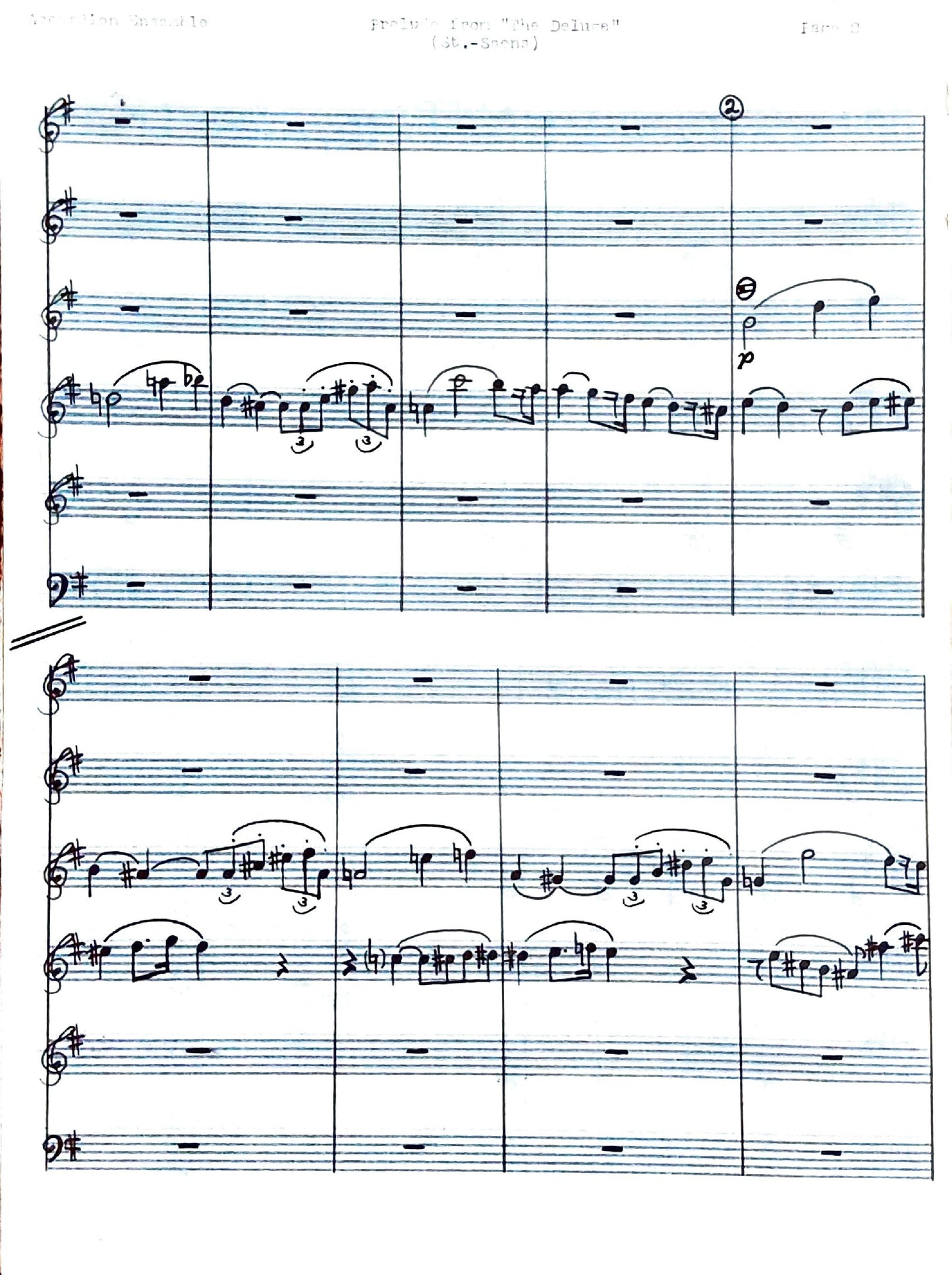 Prelude to 'The Deluge' Op. 45