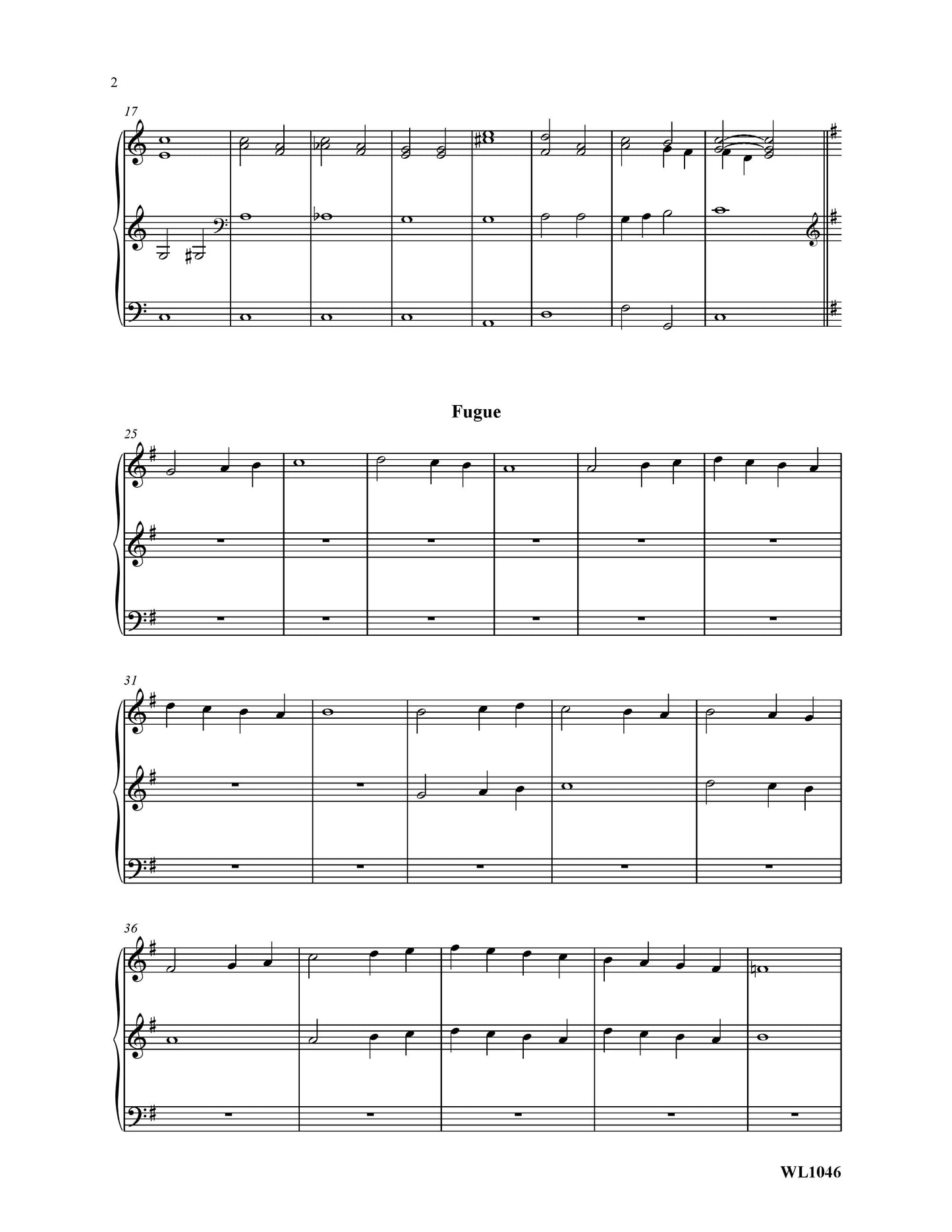 Prelude And Fugue