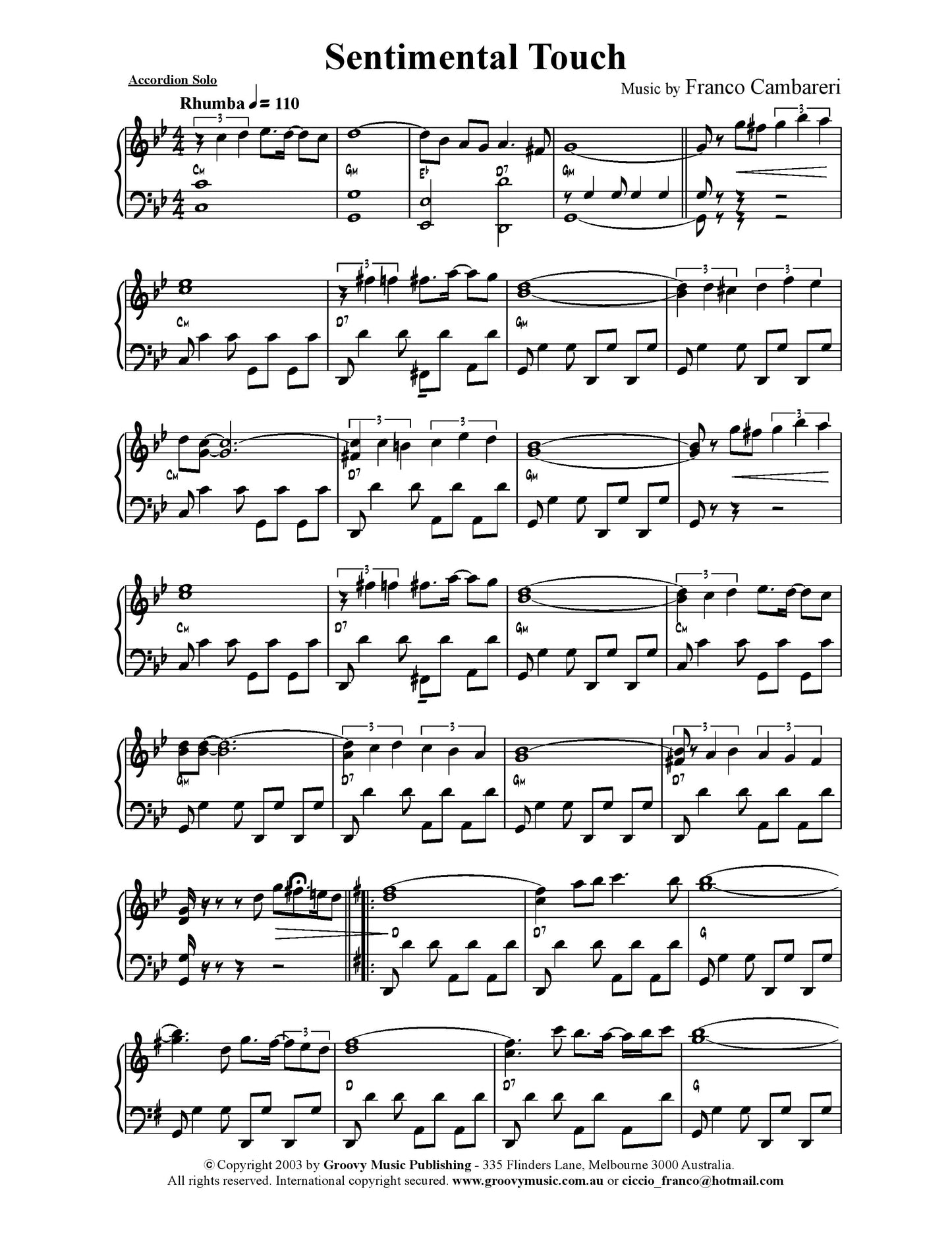 Sentimental Touch
