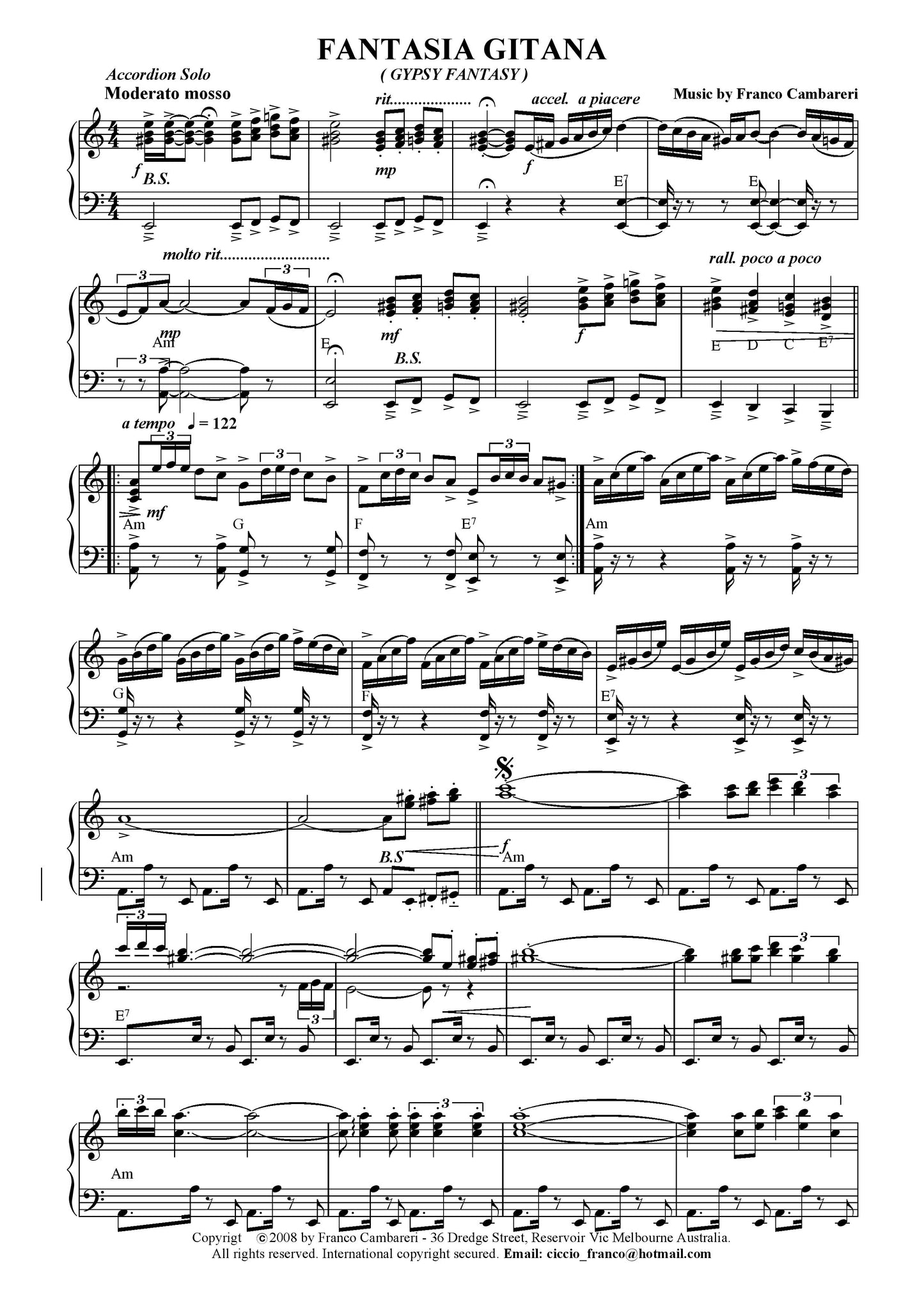 Fantasia Gitana