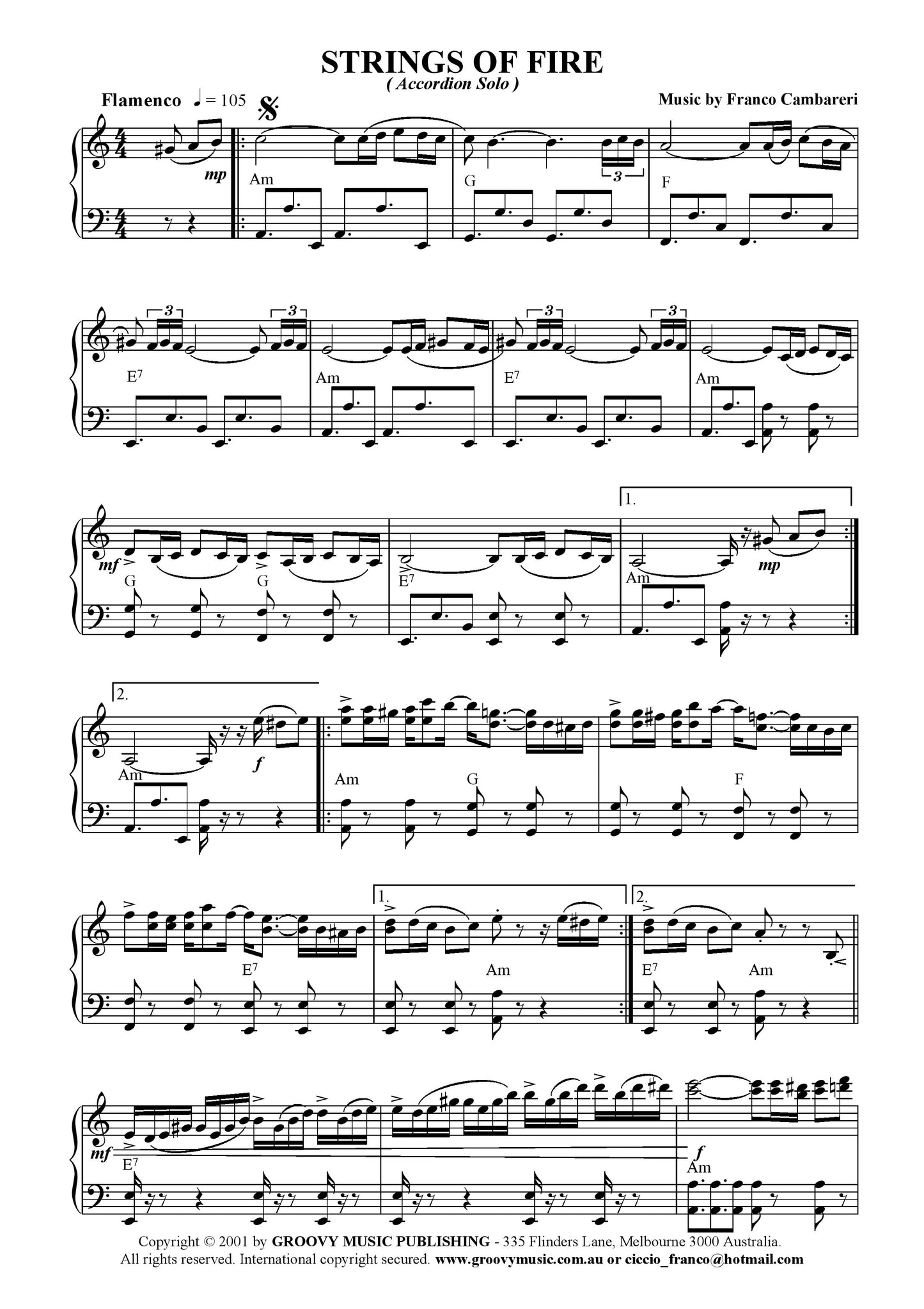 Strings of Fire