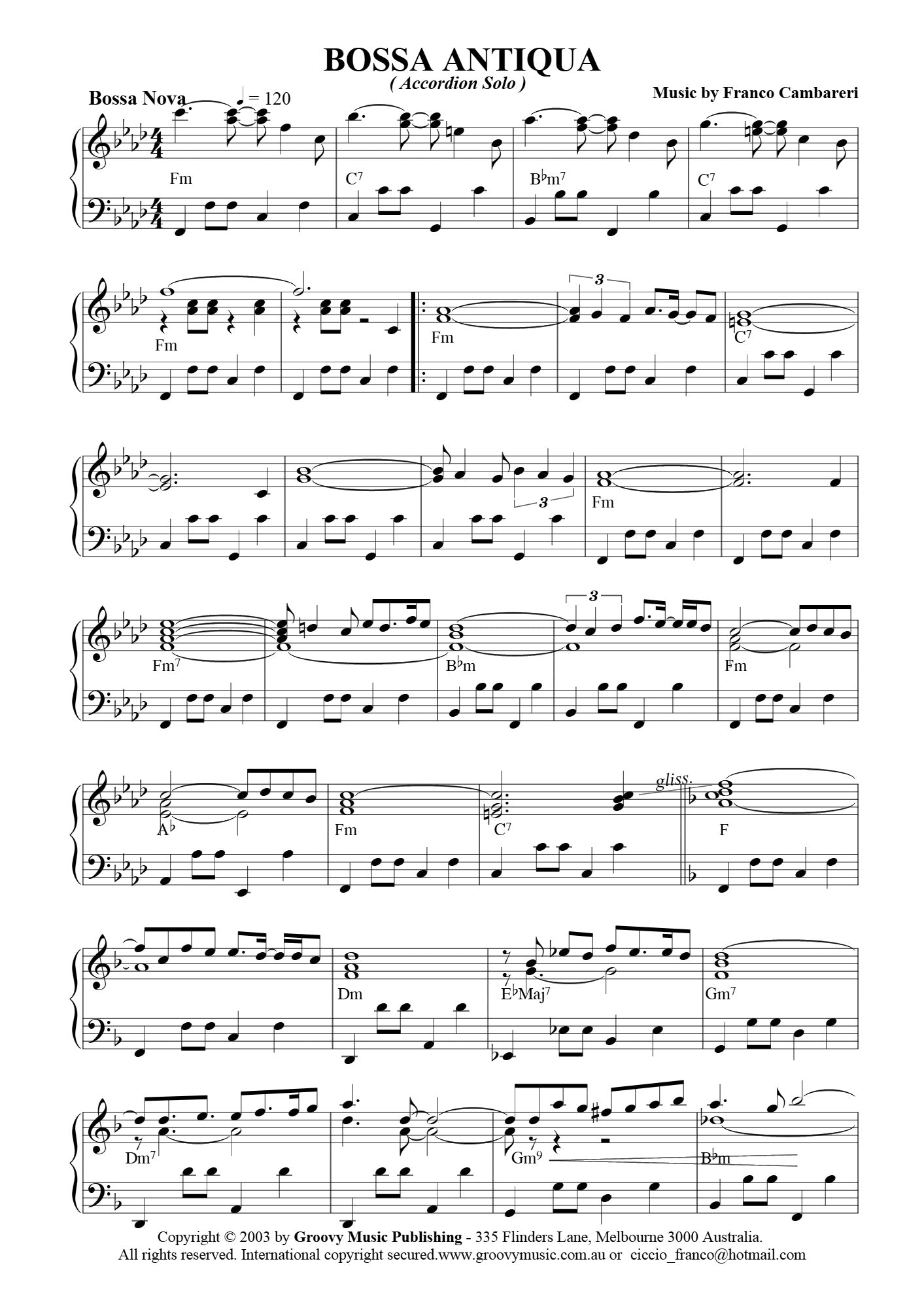 Bossa Antiqua